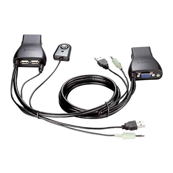 سوئیچ KVM دی لینک KVM-222