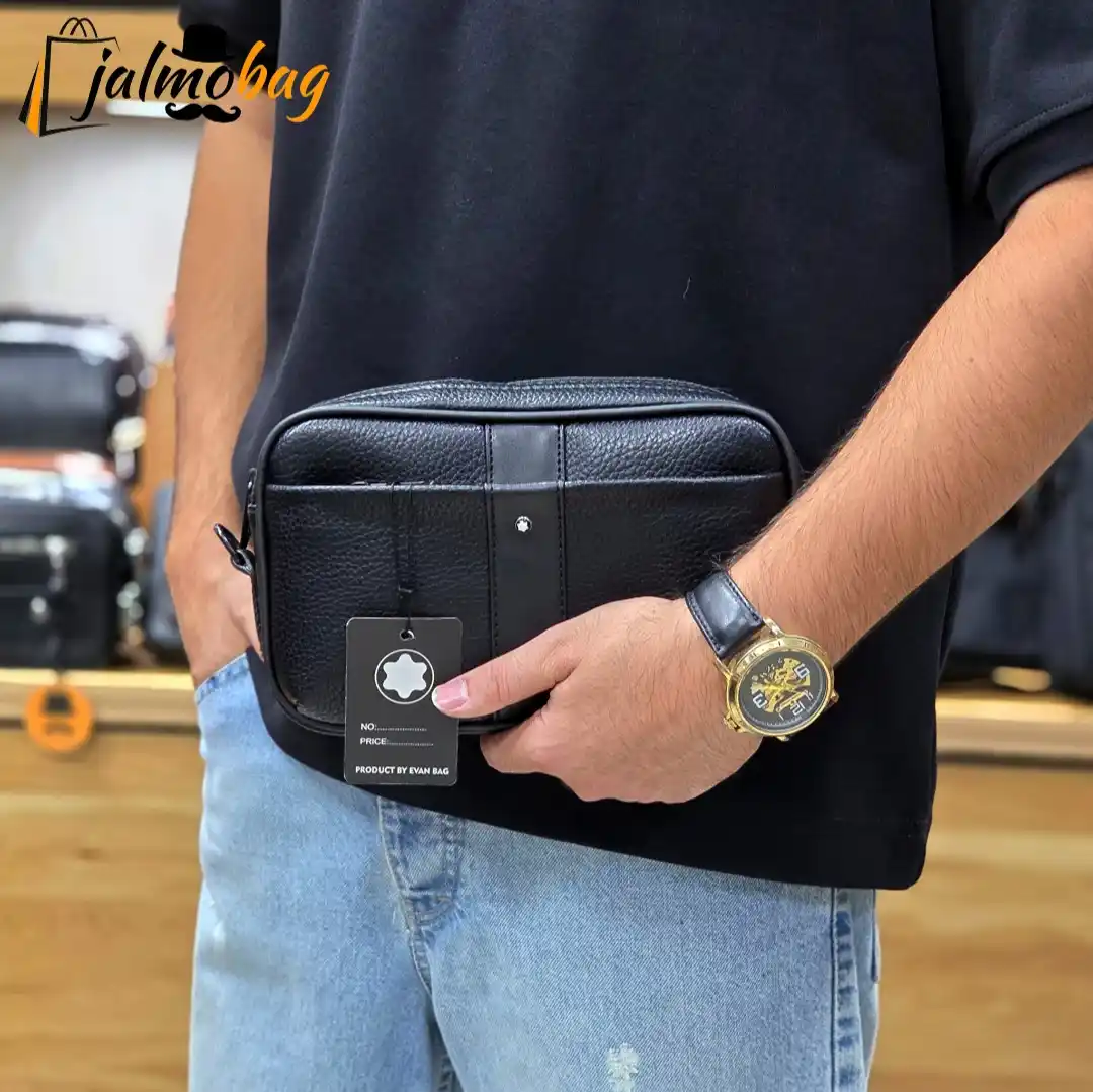 کیف دستی دوشی مونت بلانک (MONTBLANC) کد 3274 — تصویر ۴