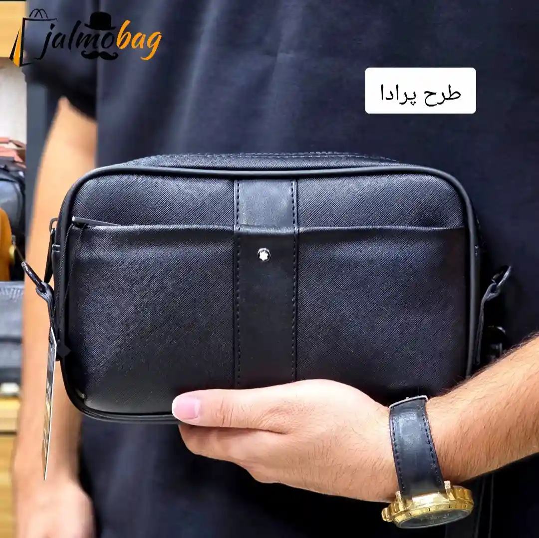 کیف دستی دوشی مونت بلانک (MONTBLANC) کد 3274 — تصویر ۸
