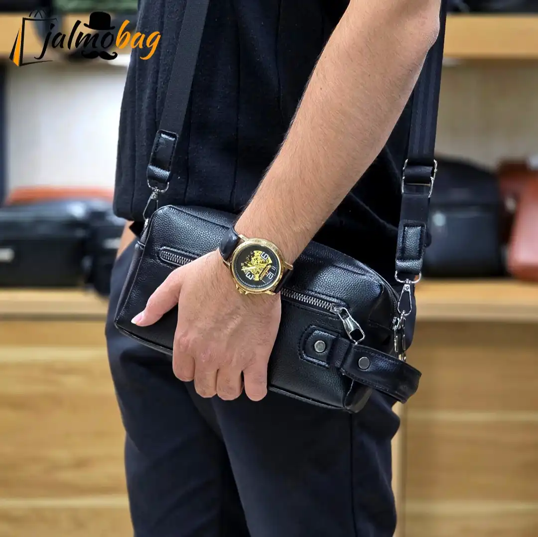کیف دستی دوشی مردانه (شوزبگ) کد 3266 — تصویر ۸