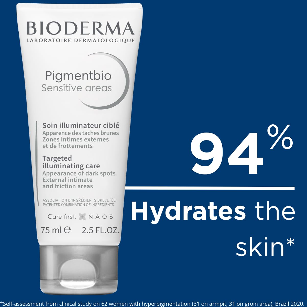 کرم روشنکننده نواحی حساس بایودرما مدل BIODERMA Pigmentbio Sensitive Areas — تصویر ۴