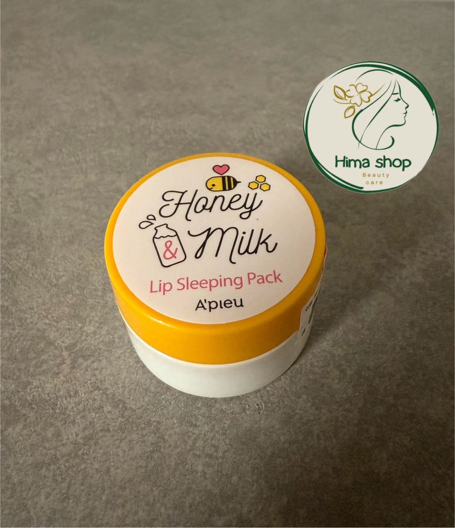 ماسک لب خواب اپیو شیر و عسل A’Pieu Honey & Milk Lip Sleeping Pack