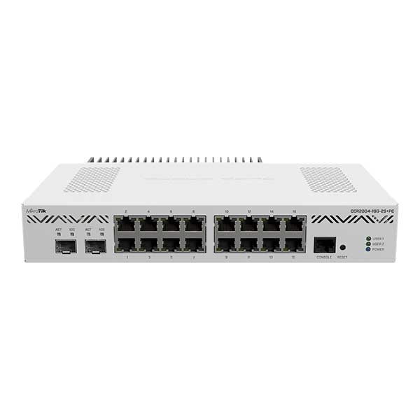 روتر میکروتیک CCR2004-16G-2S+PC