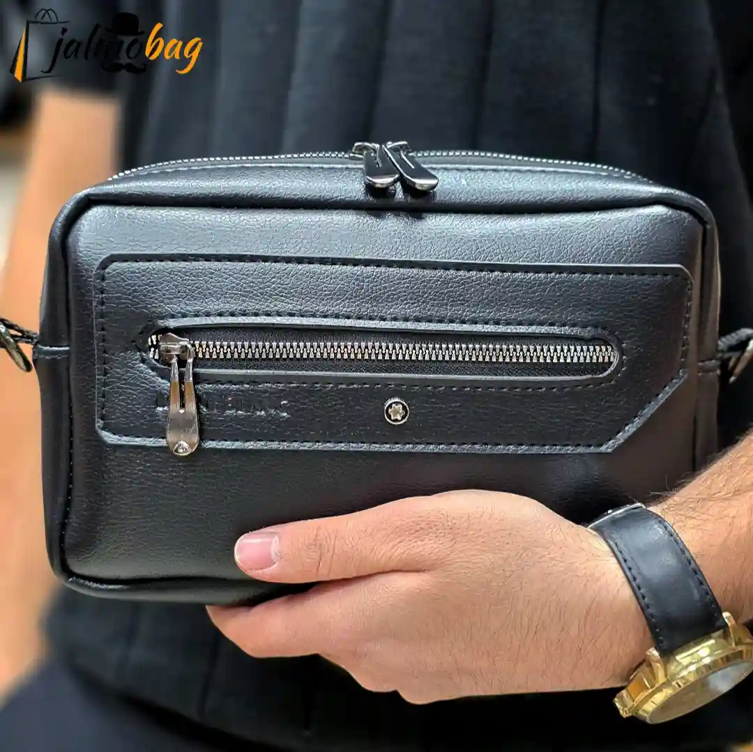 کیف دستی دوشی پاسپورتی مونت بلانک (MONT BLANC) کد 3238 — تصویر ۷
