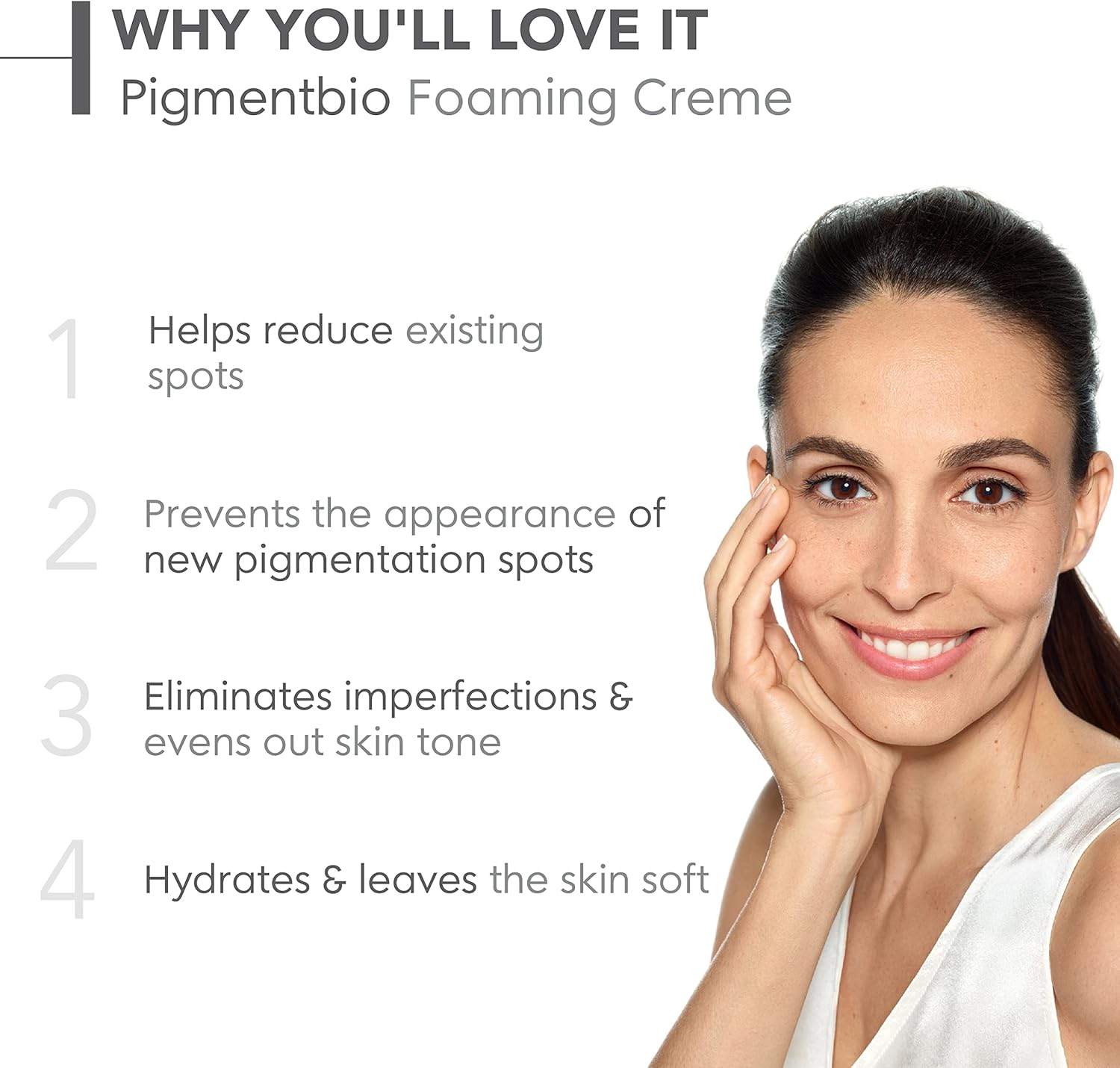 کرم فومینگ پاک کننده روشن کننده بایودرما مدل پیگمنت بیو Bioderma Pigmentbio Foaming Cream — تصویر ۴