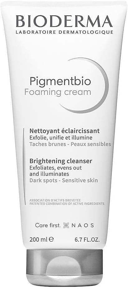 کرم فومینگ پاک کننده روشن کننده بایودرما مدل پیگمنت بیو Bioderma Pigmentbio Foaming Cream