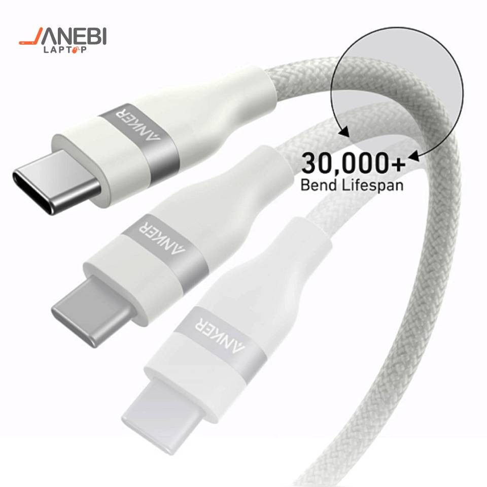 کابل دو سر تایپ سی انکر مدل A82E2 طول 0.9 متر — تصویر ۵