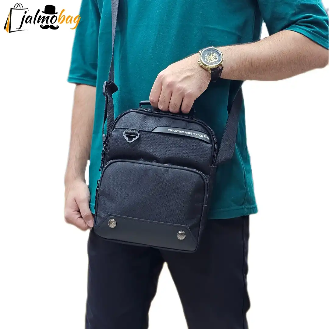 کیف دوشی دستی برزنتی اعلاء (بزرگ) کد 2084 — تصویر ۲