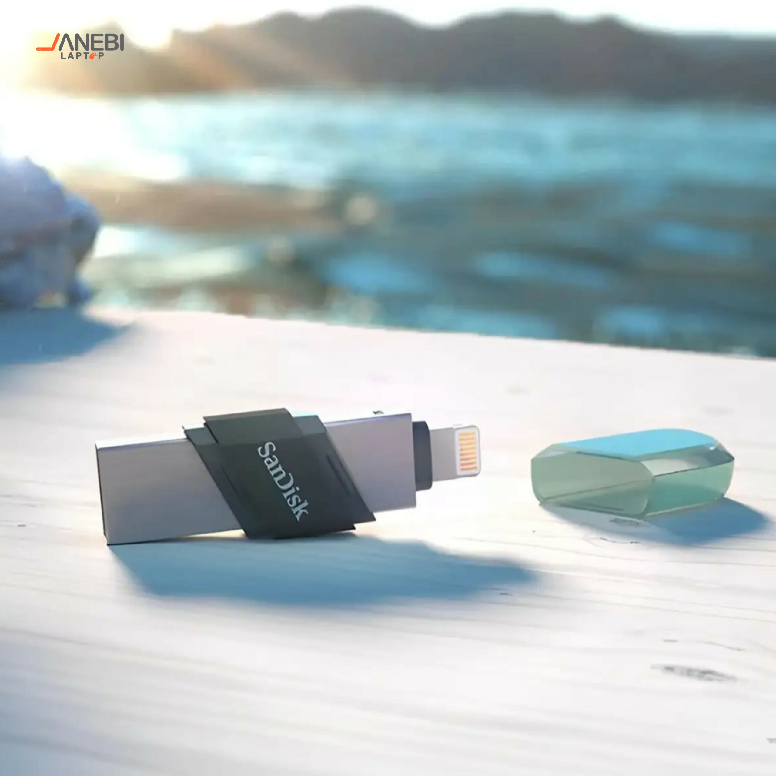 فلش مموری سن دیسک iXPAND Flip ظرفیت 256 گیگابایت — تصویر ۶