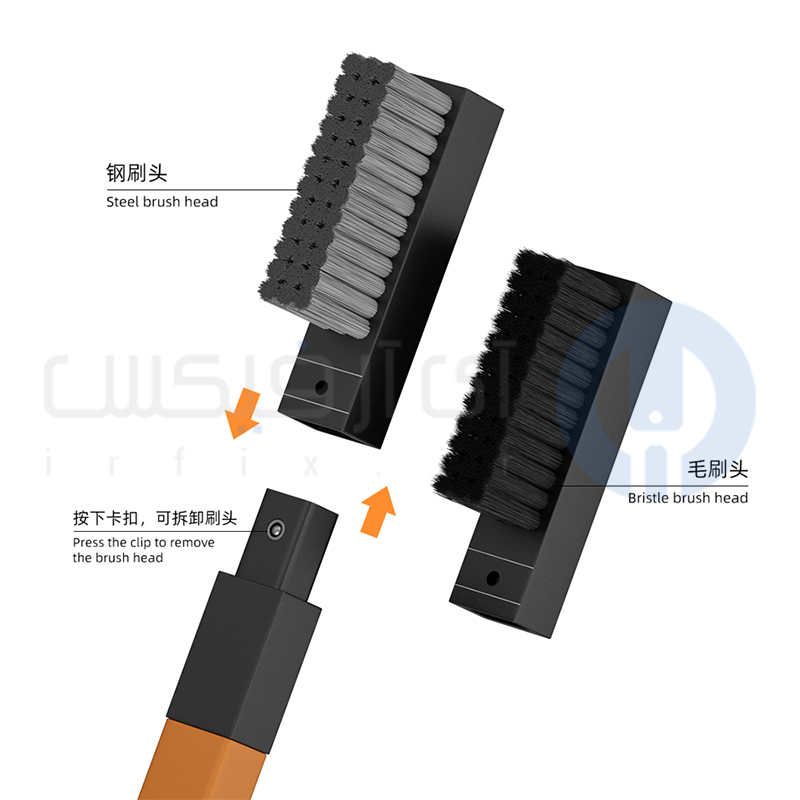فرچه تمیزکاری آی سی وایلی WYLIE 2in1 — تصویر ۶