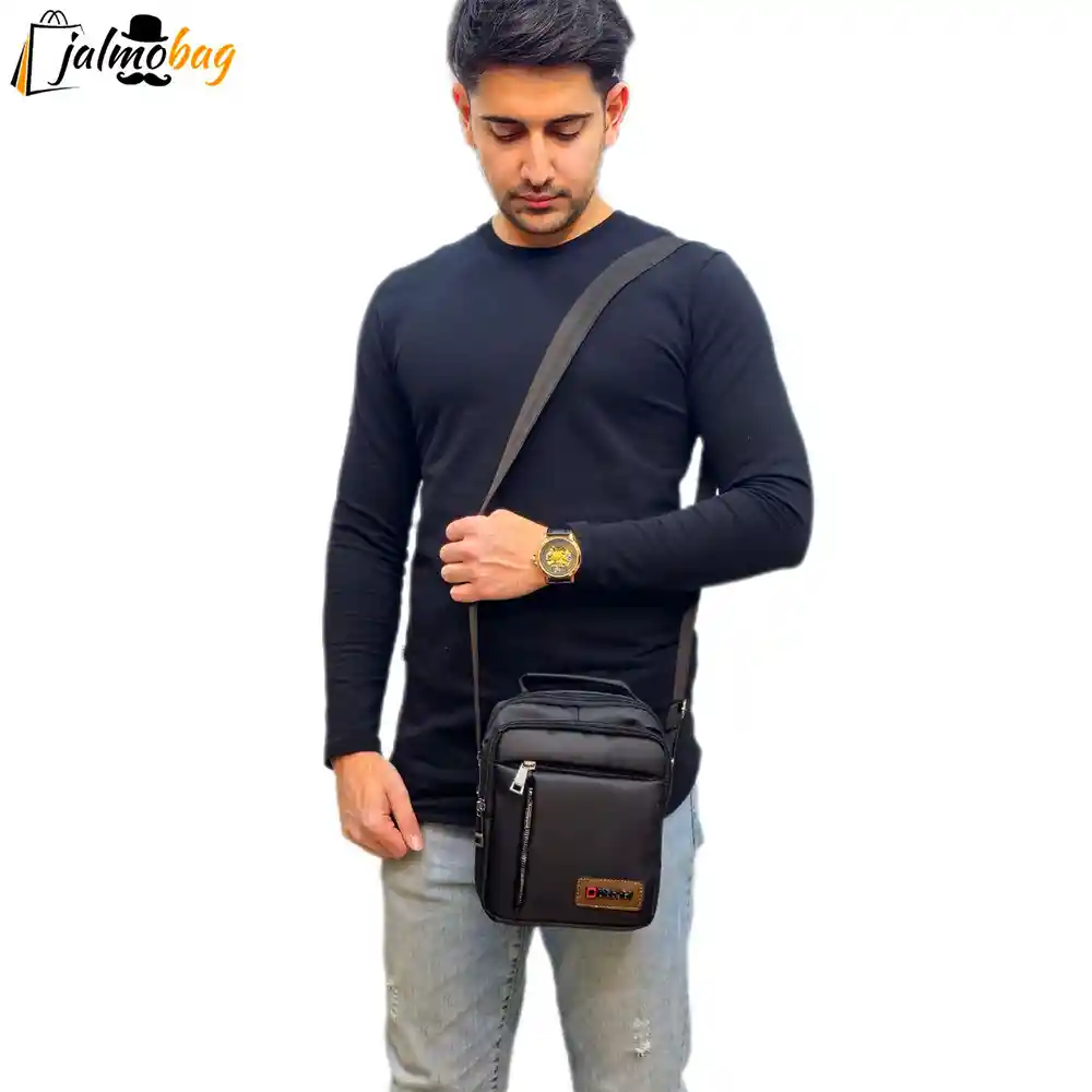 کیف دوشی برزنتی دلسی (متوسط)کد 2040 — تصویر ۳