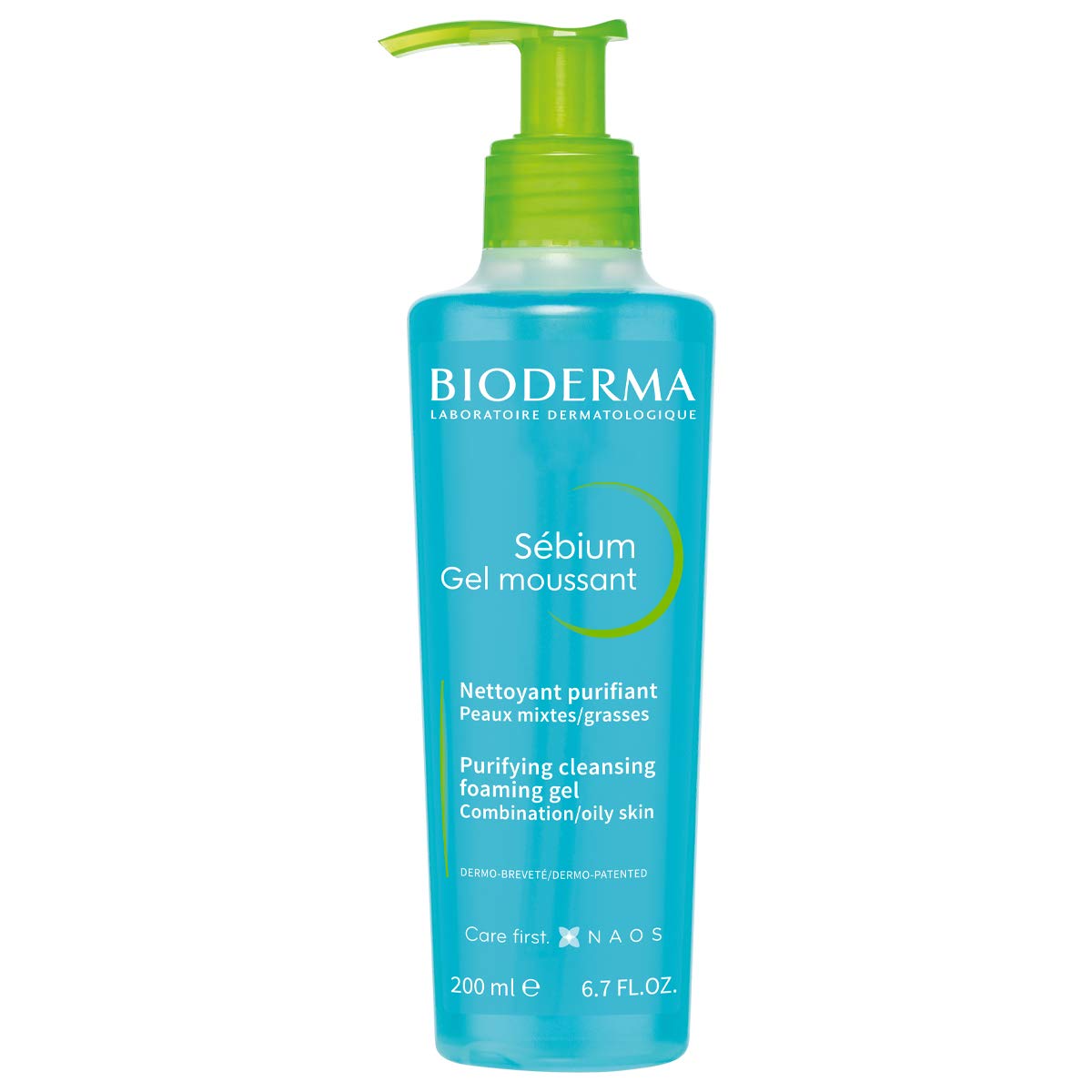 ژل شستشوی پوست چرب و مستعد آکنه بایودرما bioderma sebium gel moussant face wash — تصویر ۲