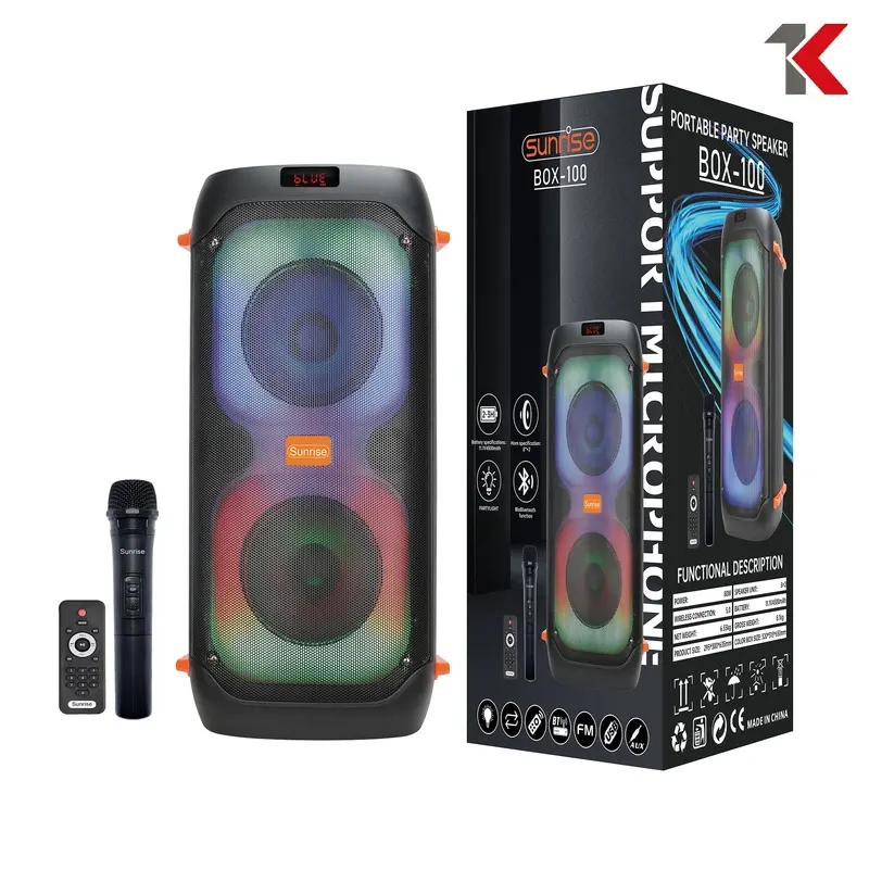 اسپیکر بلوتوثی سانرایز Box-100 — تصویر ۳