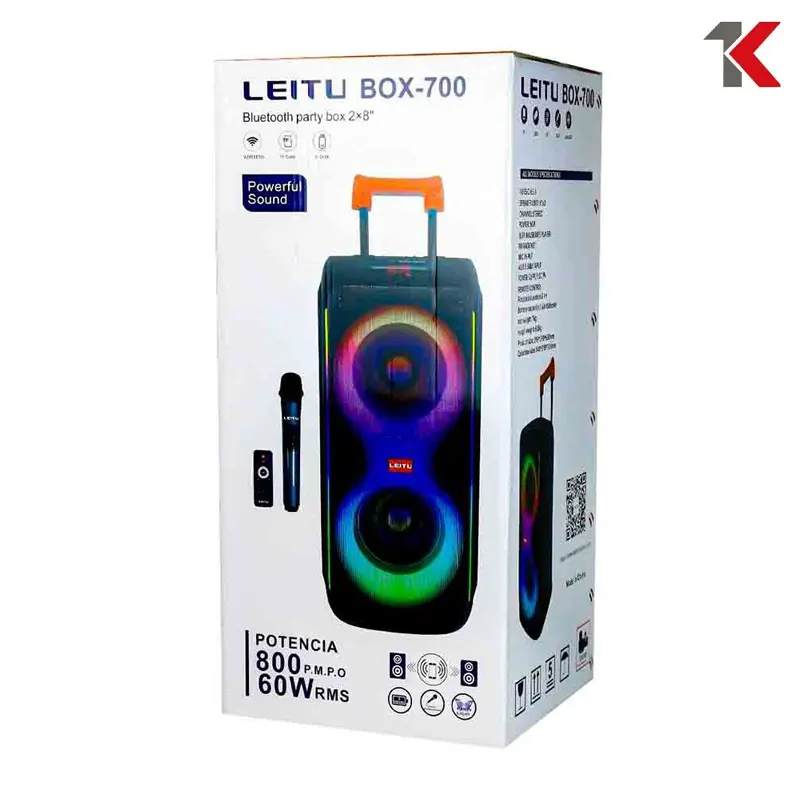اسپیکر بلوتوثی لیتو 700 BOX — تصویر ۴