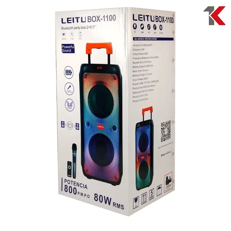 اسپیکر بلوتوثی لیتو Box-1100 — تصویر ۷