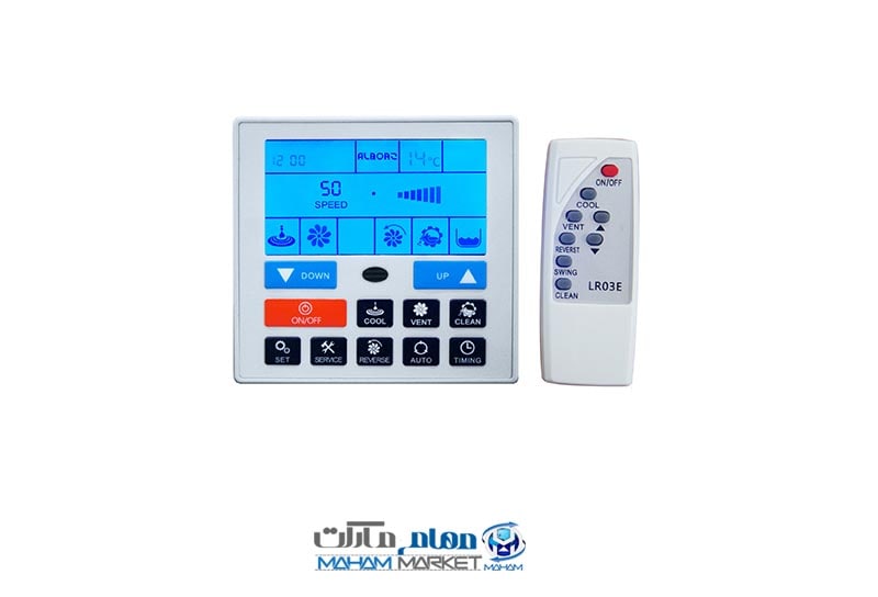 کولر سلولزی پلیمری پایین زن 18000 نیرو تهویه البرز مدل NTAC9/180D — تصویر ۶