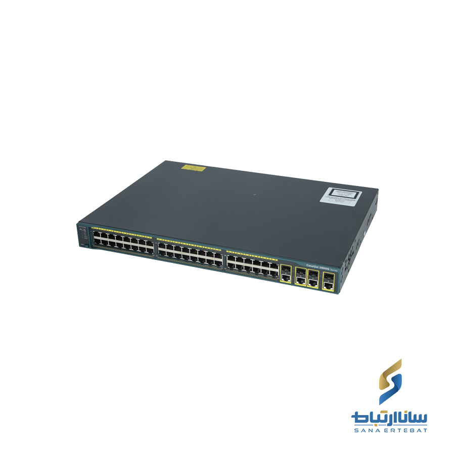 سوییچ مدیریتی ۴۸ پورت سیسکو مدل WS-C2960G-48TC-L — تصویر ۳