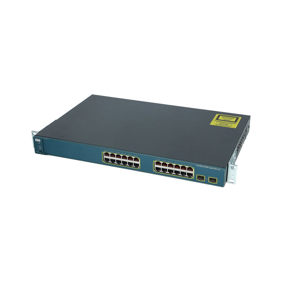 سوییچ مدیریتی ۲۴ پورت سیسکو مدل WS-C3560-24PS-S — تصویر ۳