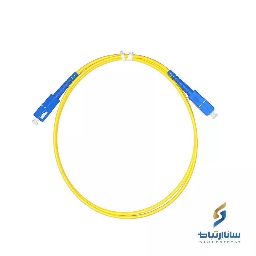 پچ کورد ۲ متری فیبرنوری SC-SC Simplex Single Mode UPC-UPC — تصویر ۲