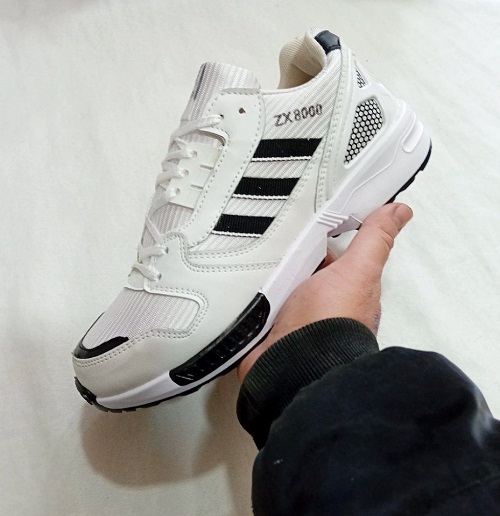 کتونی زدایکس 8000 رنگ سفید-adidas — تصویر ۲