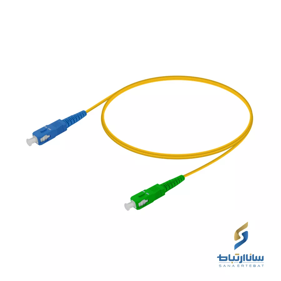 پچ کورد ۳ متری فیبرنوری SC-SC Simplex Single Mode UPC-APC — تصویر ۲