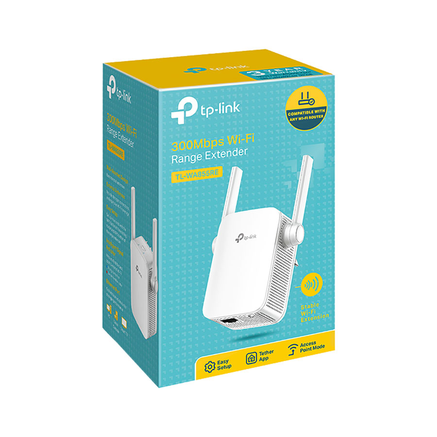 توسعه دهنده شبکه بی‌سیم تی پی لینک مدل TL-WA855RE — تصویر ۴