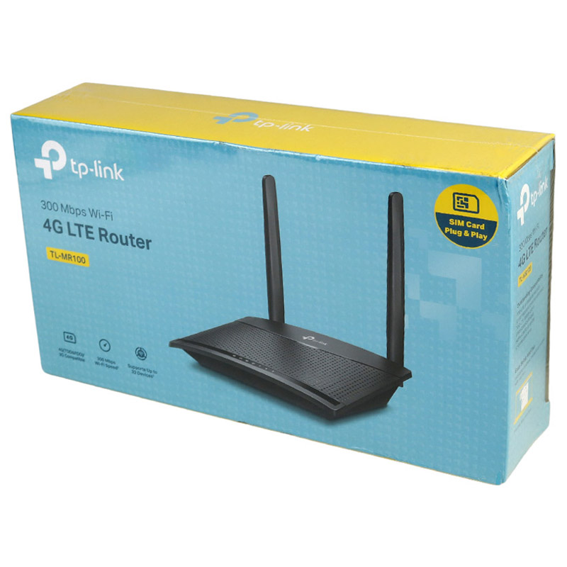 مودم روتر 4G/LTE بی‌سیم تی پی لینک مدل TL-MR100 — تصویر ۸
