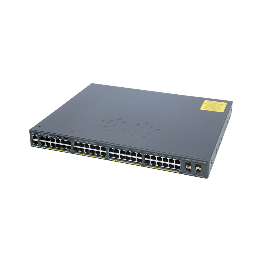 سوییچ مدیریتی ۴۸ پورت POE سیسکو مدل WS-C2960X-48LPS-L — تصویر ۳