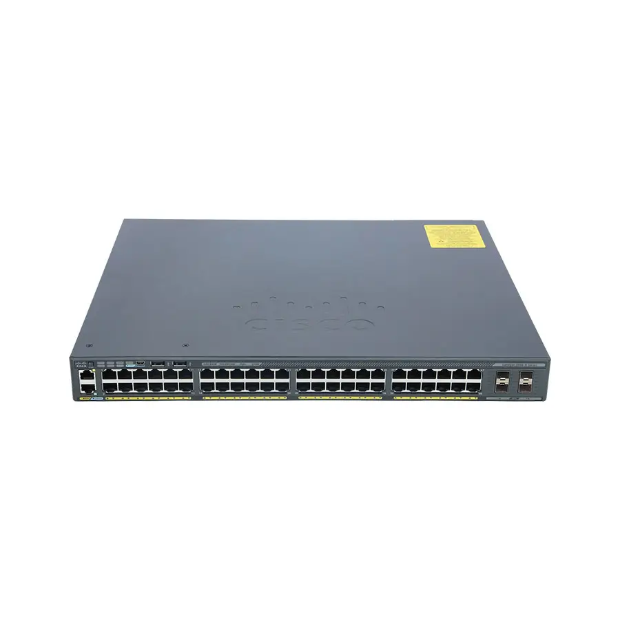 سوییچ مدیریتی ۴۸ پورت POE سیسکو مدل WS-C2960X-48LPS-L