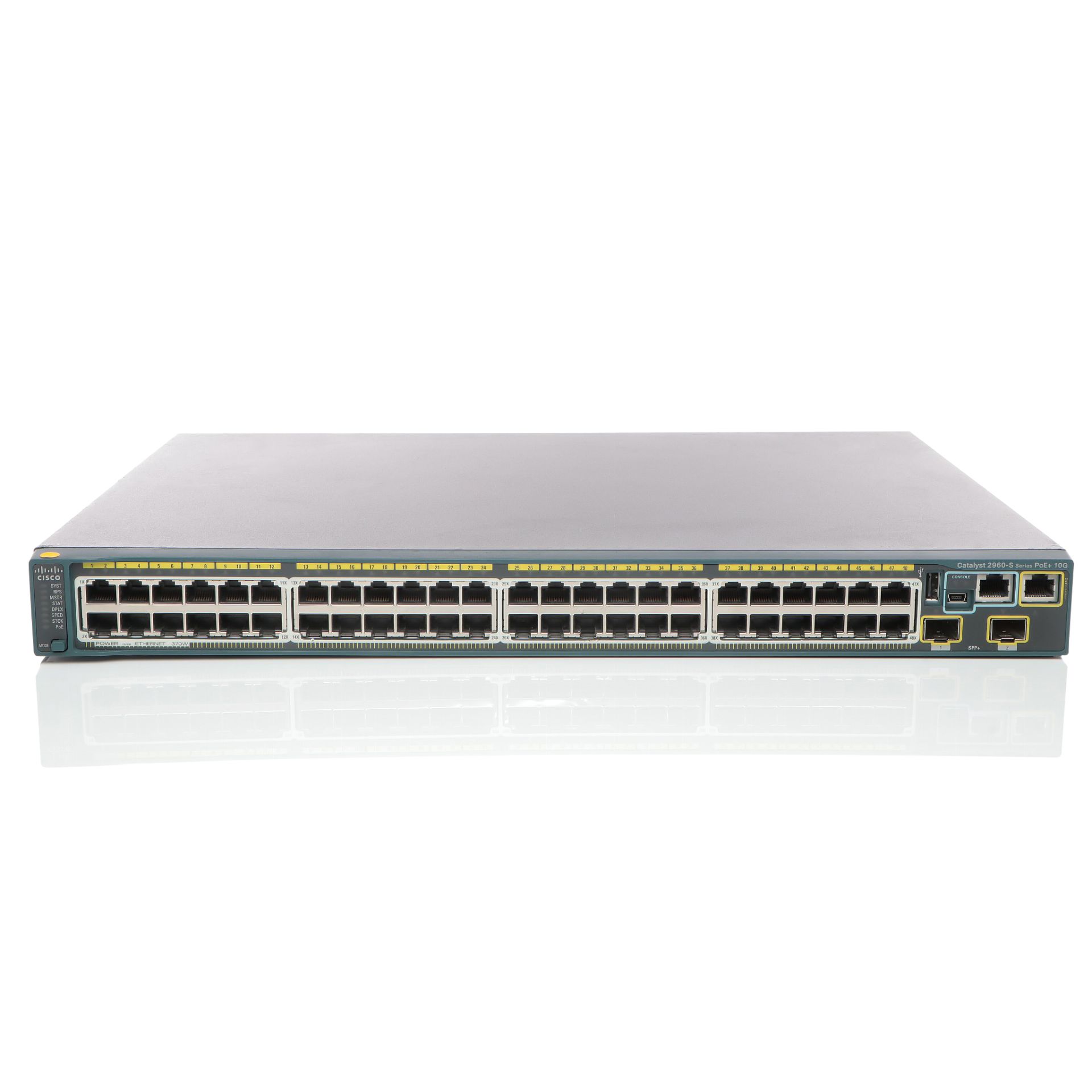 سوییچ ۴۸ پورت سیسکو مدل WS-C2960S-48FPD-L — تصویر ۵