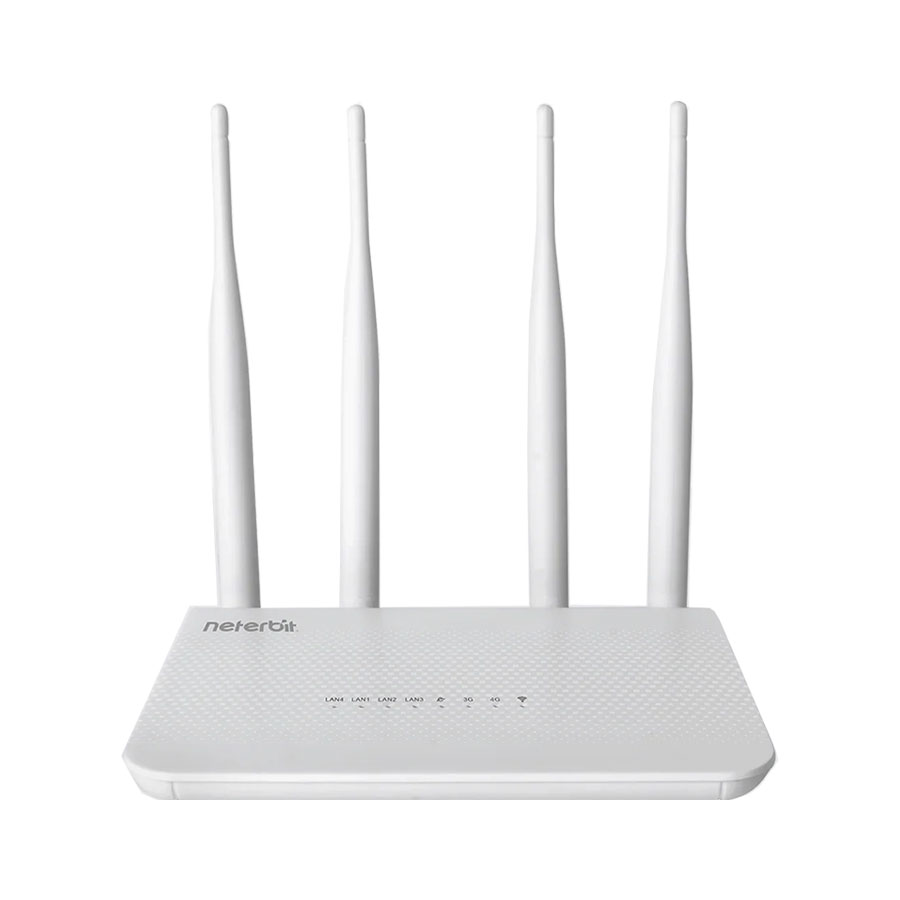 مودم روتر 4G/LTE بی سیم N150 نتربیت مدل NW-431F