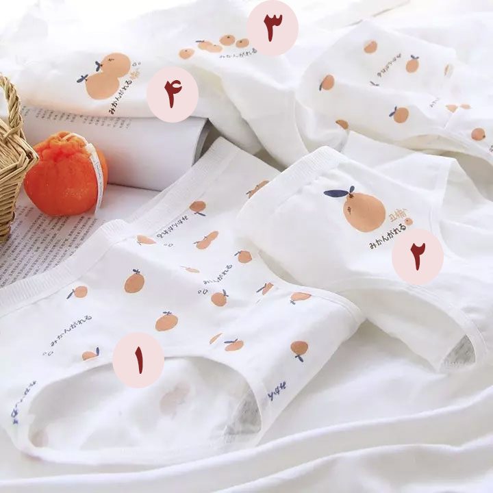 شورت‌‌ زنانه فانتزی طرح میوه — تصویر ۵