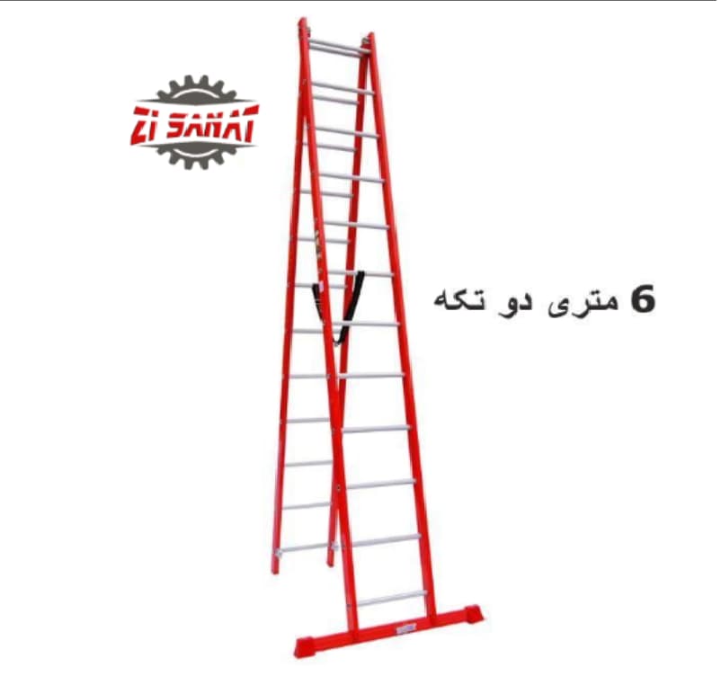 نردبان 6 متری 2 تکه راد کد 1846 — تصویر ۲