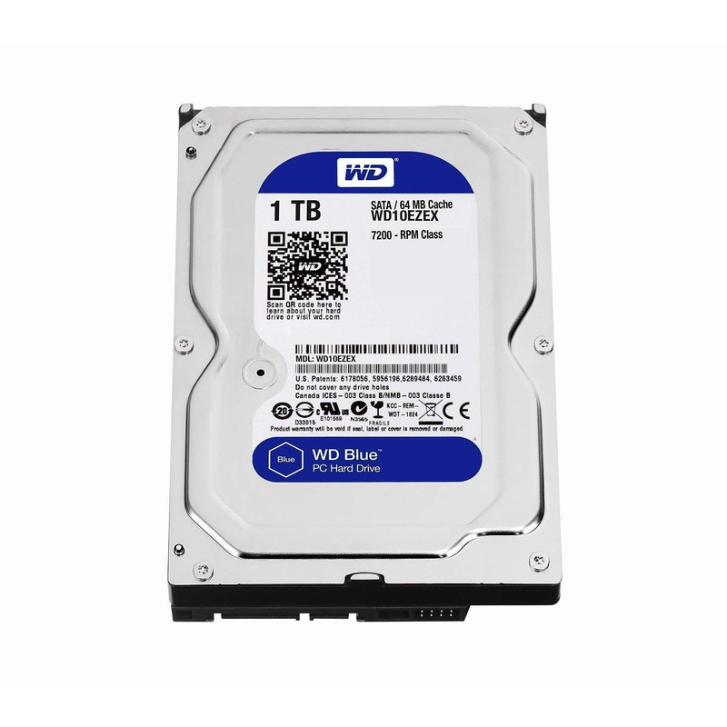 هارد دیسک اینترنال وسترن دیجیتال مدل Western Digital Blue 1TB (WD10EZEX) — تصویر ۳