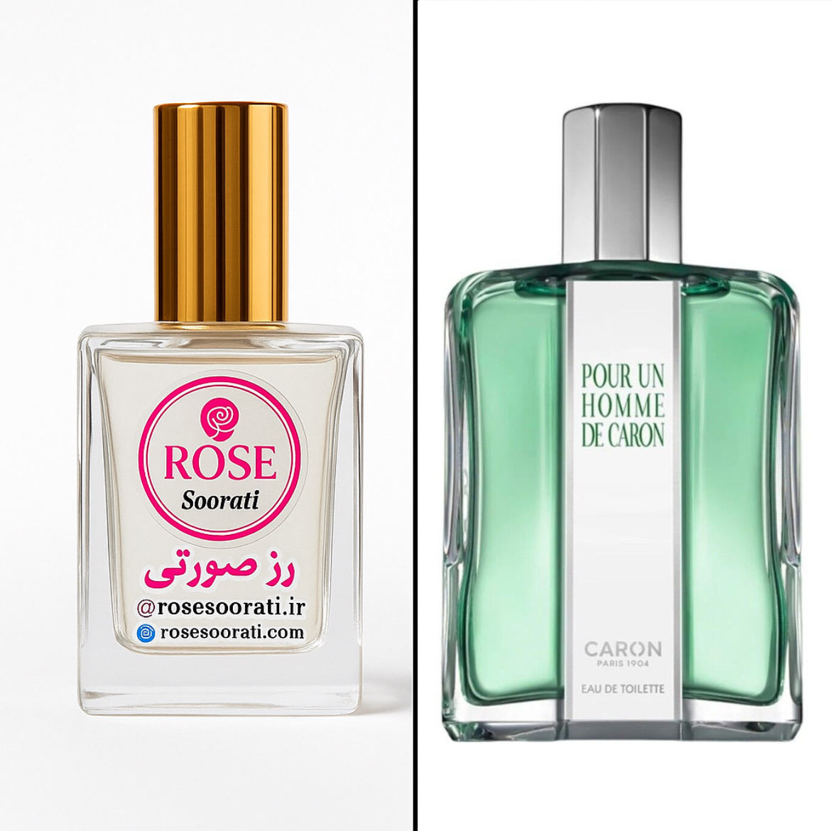 عطر گرمی رز صورتی رایحه Versace Pour Homme (پوران هوم)