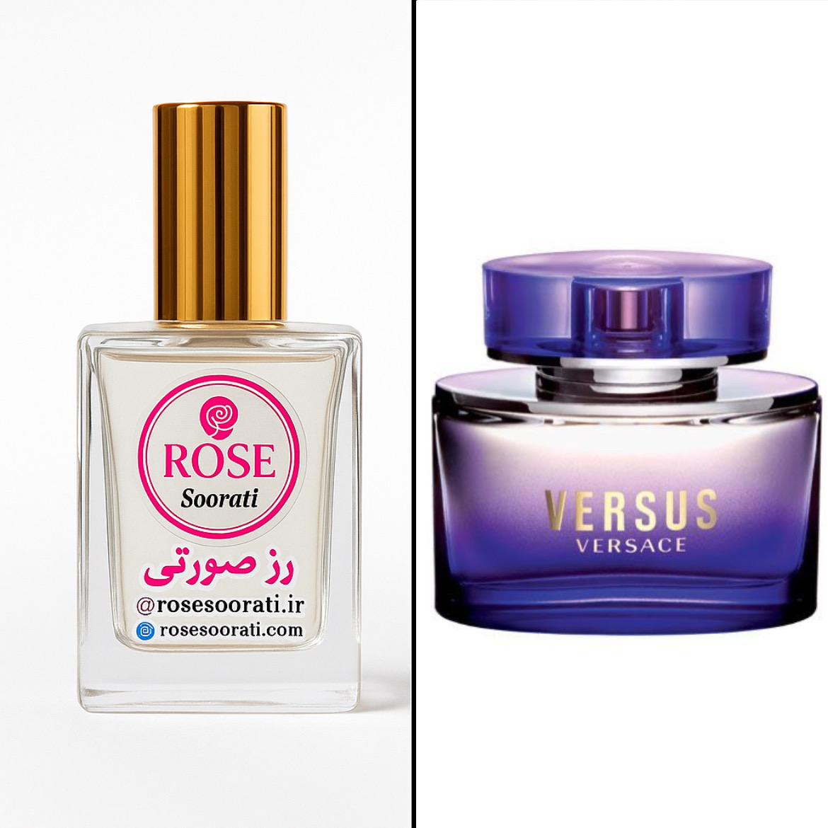 عطر گرمی رز صورتی رایحه Versace Eros (ورسوز)