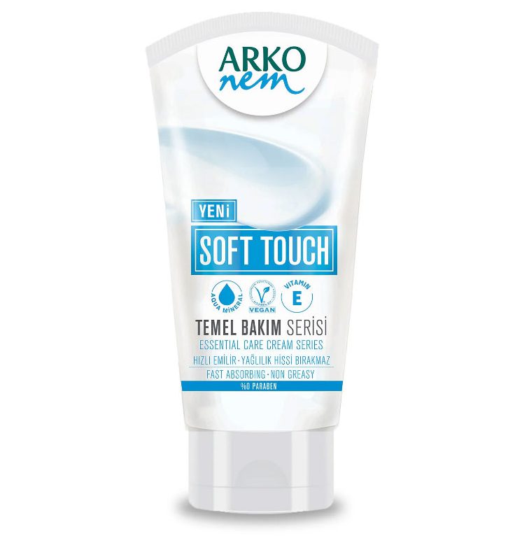 کرم مرطوب کننده تیوپی آرکو مدل soft touch حجم 60 میل — تصویر ۲