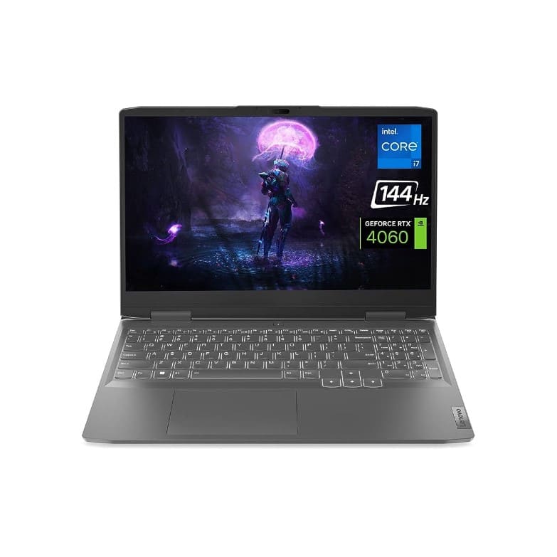 لپ تاپ 15.6 اینچی لنوو مدل LOQ 15IAX9 i5 12600HX 16GB 512GB SSD 6G RTX3050 FHD + نصب ویندوز