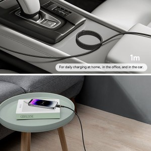 کابل شارژ Type-C به Lightning باسئوس مدل CB000123 طول یک متر — تصویر ۶