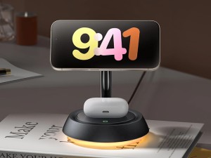 شارژر وایرلس رومیزی مک دودو مدل CH495 — تصویر ۴