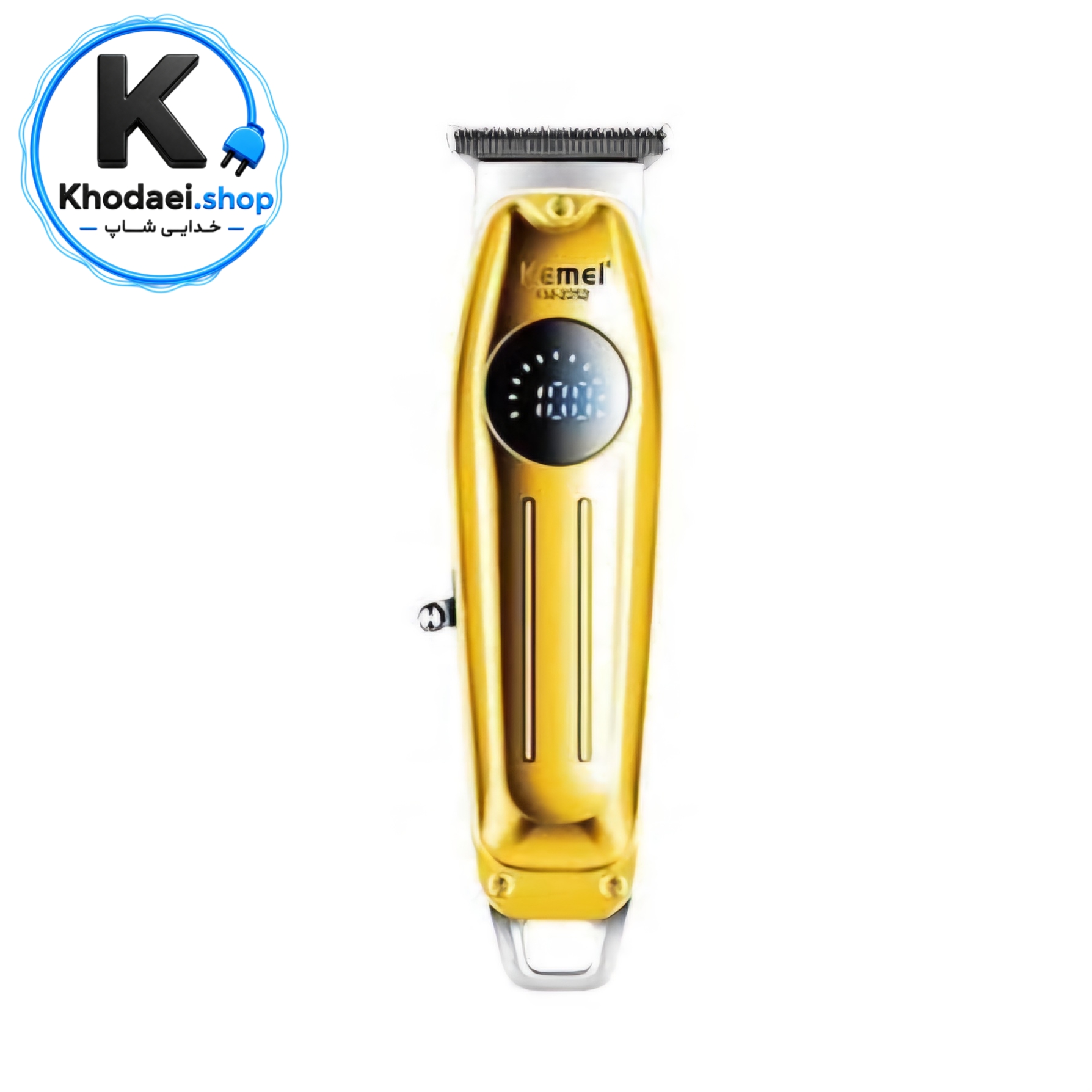ماشین اصلاح کیمی مدل KM-2252 با تیغه استیل ضد زنگ و برش مستقیم — تصویر ۲