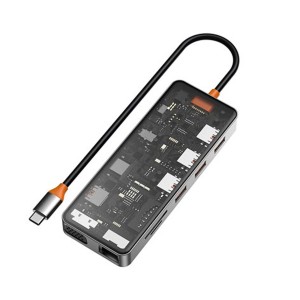 هاب 8 پورت Type-C بیوا مدل HUB-03 — تصویر ۲