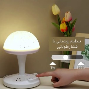 چند راهی برق و چراغ خواب رومیزی مدل 191034 — تصویر ۷