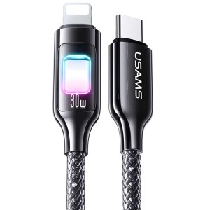 کابل آیفونی Type-C به Lightning یوسامز مدل SJ749 — تصویر ۲