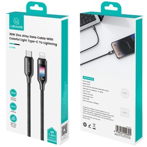 کابل آیفونی Type-C به Lightning یوسامز مدل SJ749 — تصویر ۸