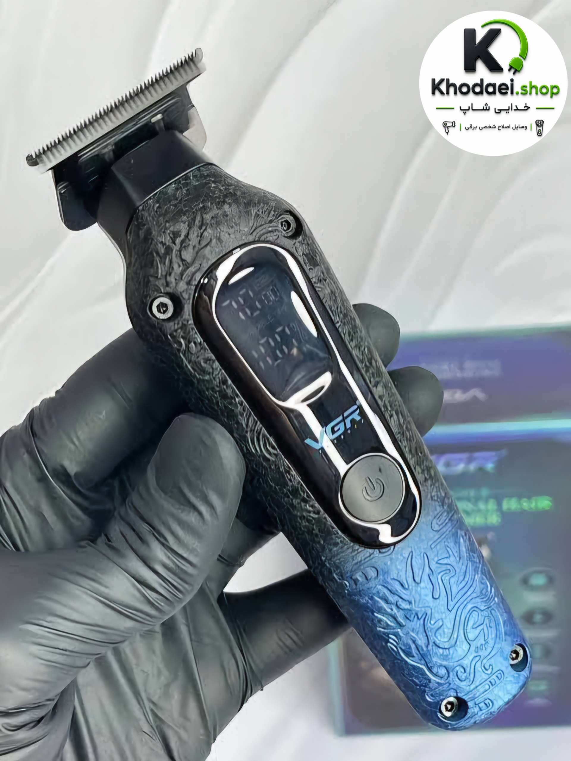 ماشین اصلاح وی جی آر مدل V-879T برش مستقیم — تصویر ۸