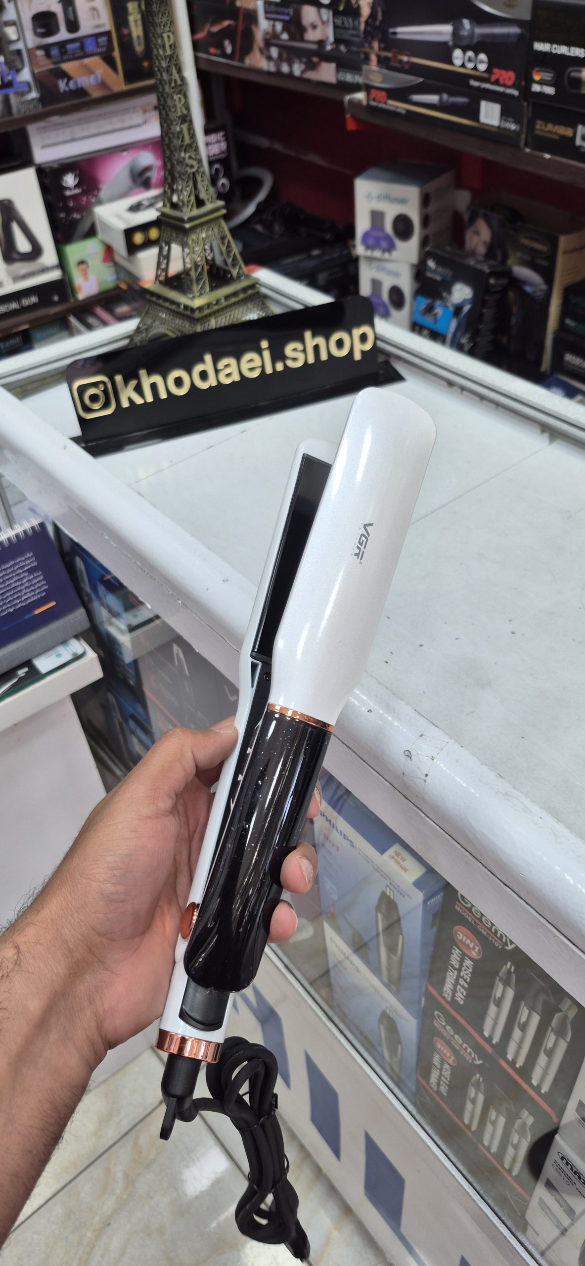اتو مو وی جی آر مدل V519S با صفحات سرامیکی — تصویر ۶