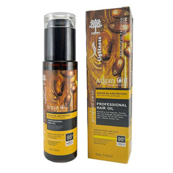 روغن مو آرگان لایتنس | Lightness Argan Oil Hair Serum — تصویر ۵