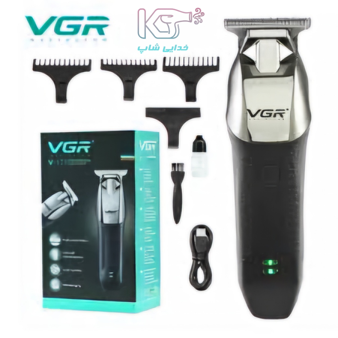 ماشین اصلاح وی جی آر مدل VGR V-171 با تکنولوژی برش مستقیم و صفر زن — تصویر ۳