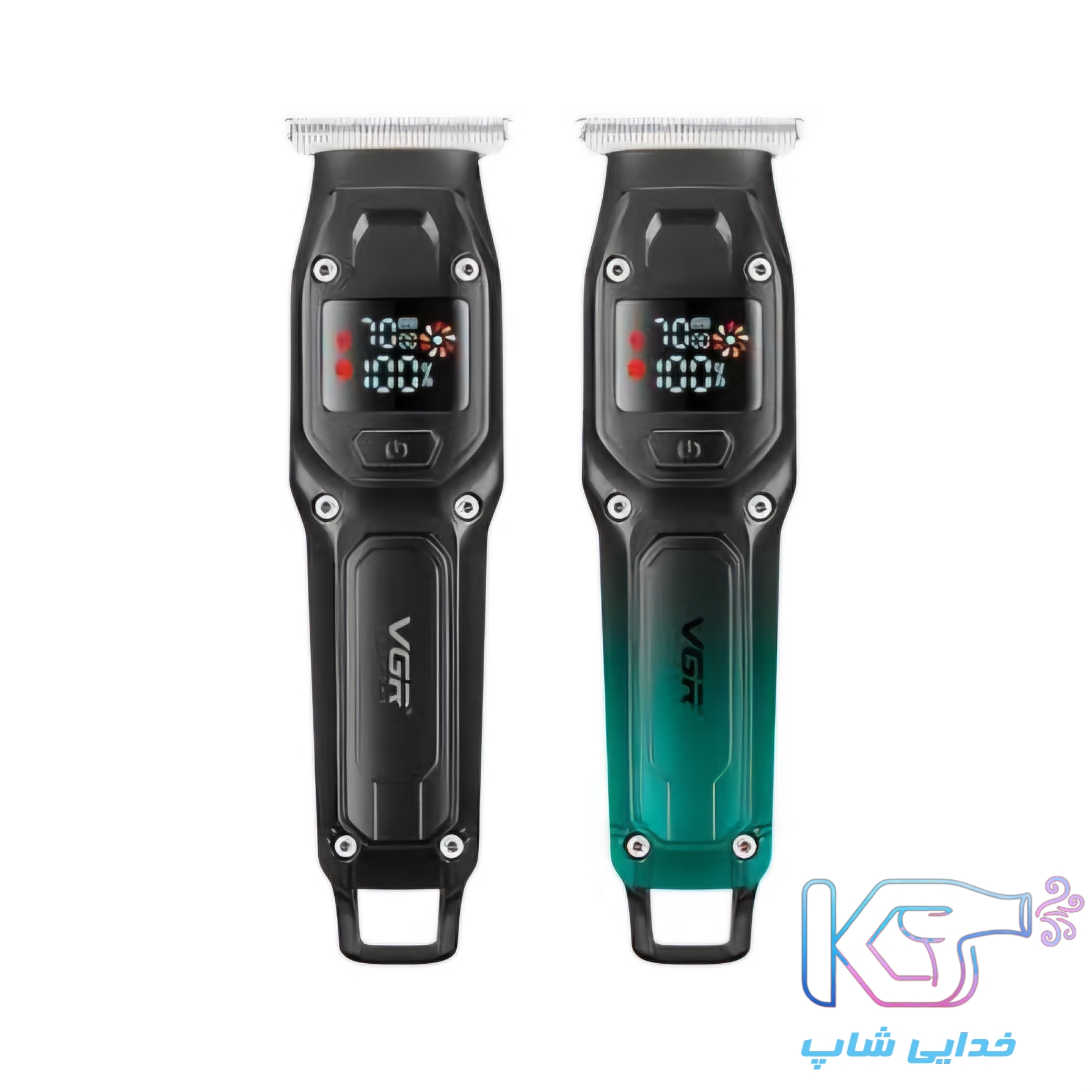 ماشین اصلاح وی جی آر مدل V-964 با تیغه کربن استیل و فناوری برش مستقیم — تصویر ۴